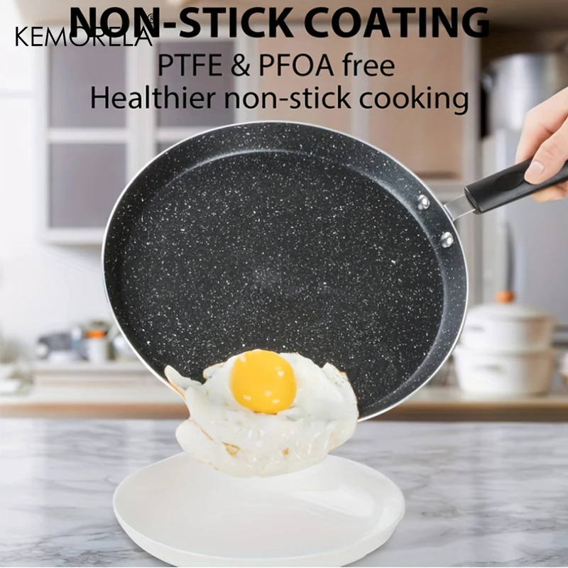 Crepe Pan Nonstick - Yapışmaz Tava 18/22/26CM Kahvaltılık Krep Yumurta