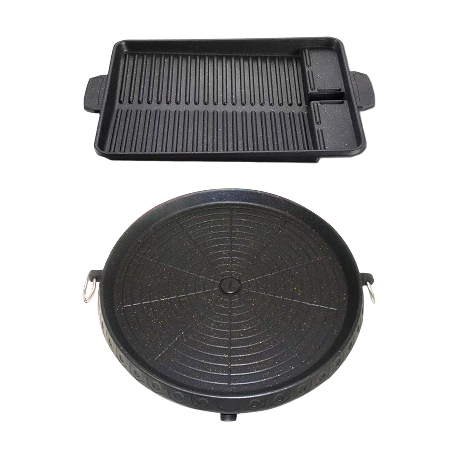 Crepe Pan Nonstick - Yapışmaz barbekü plaka alüminyum alaşım izgara