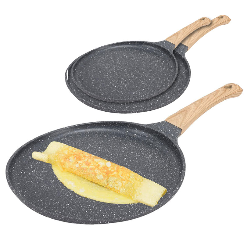 Crepe Pan Nonstick - Seramik Kaplama Yumurta Krep Tavası 20/24/28cm