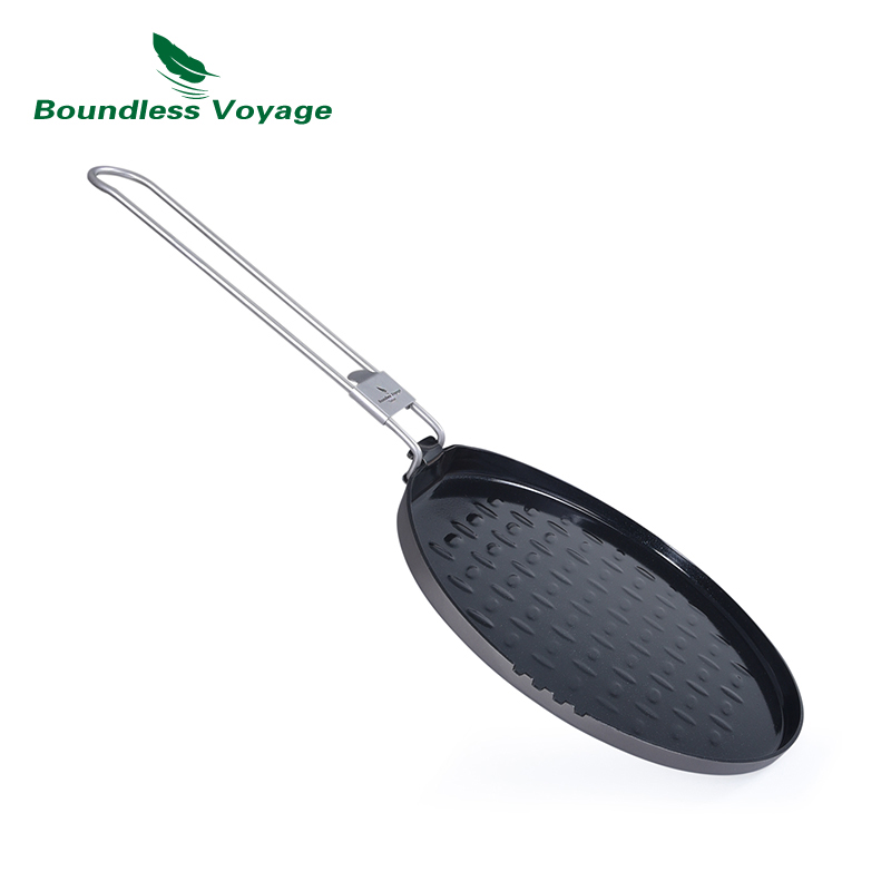 Crepe Pan Nonstick - Sınırsız Voyage titanyum yapışmaz tava katlama