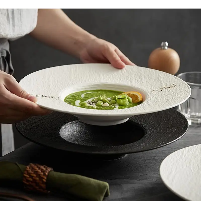 Seramik Makarna Biftek Tabağı  - Home Cooking Dinner incelemesi ve fiyatı