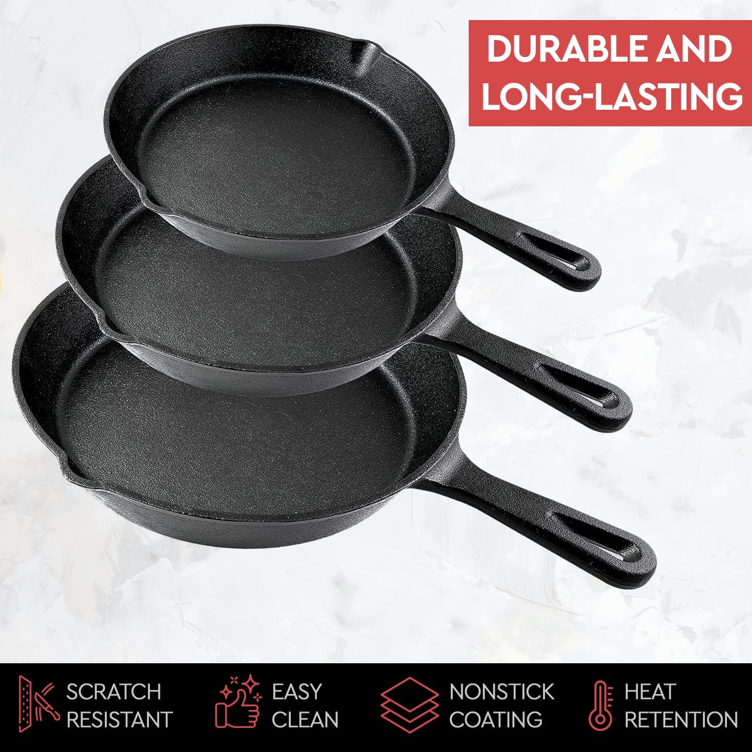 14/16/20cm Dökme Demir Tava Ya - Crepe Pan Nonstick incelemesi ve fiyatı