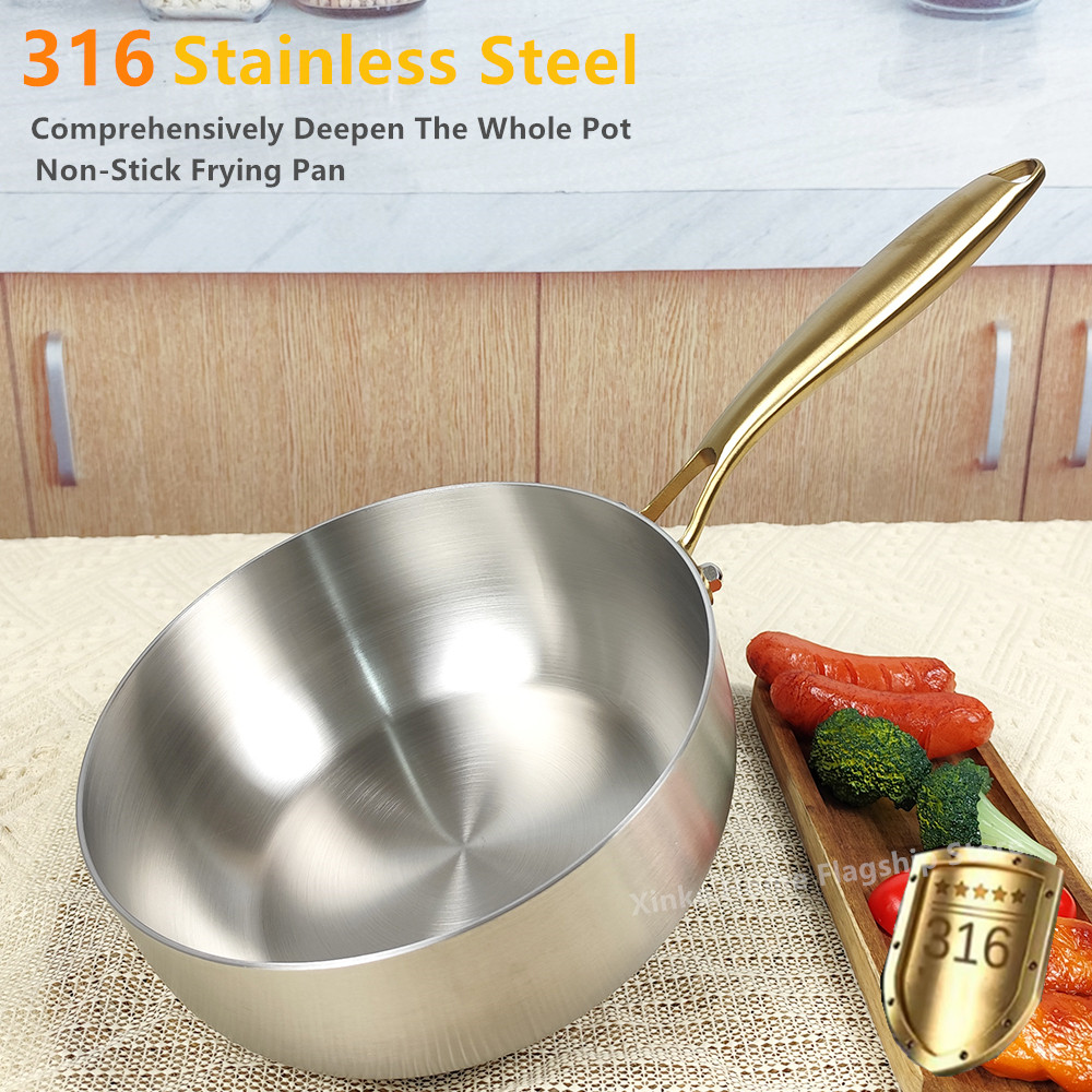 316 Paslanmaz Çelik kızartma t - Crepe Pan Nonstick incelemesi ve fiyatı